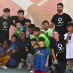 Thiago Alcántara se une a Laureus y conoce de cerca la labor de Fútbol Más en Villaverde